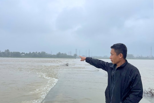 Một người dân ở xã Duy Trung kịp cứu 3 học sinh đuối nước