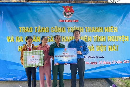Tỉnh đoàn Quảng Nam tổ chức nhiều hoạt động nhân kỷ niệm 80 năm Ngày thành lập Quân đội nhân dân Việt Nam
