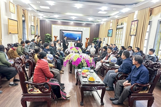 Nam Giang học tập kinh nghiệm mô hình du lịch cộng đồng tại tỉnh Hà Giang