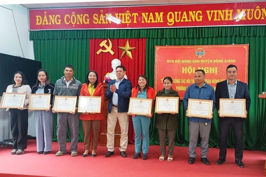 Đông Giang có 1.292 hộ đạt danh hiệu nông dân sản xuất - kinh doanh giỏi các cấp