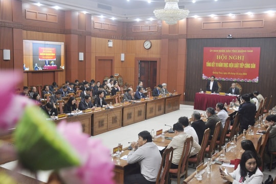 10 năm thực hiện Luật Tiếp công dân, Quảng Nam tiếp 114.304 người/99.604 vụ việc