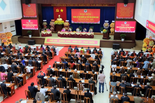 Đại hội thành lập Hội Người cao tuổi tỉnh Quảng Nam, nhiệm kỳ 2024-2029