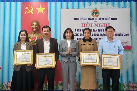 Quế Sơn có 5.019 hộ nông dân sản xuất kinh doanh giỏi