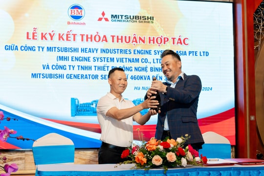 Bình Minh Group: Phân phối chính thức thương hiệu máy phát điện Mitsubishi tại Việt Nam