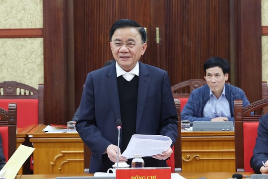 Các cơ quan, ban Đảng, đơn vị sự nghiệp của Đảng triển khai nghiêm túc việc sắp xếp tổ chức bộ máy