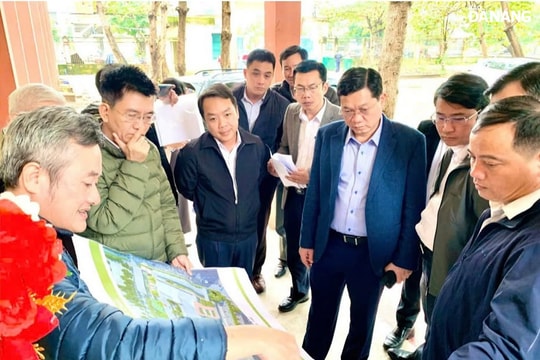 Kiểm tra chủ trương đầu tư dự án cải tạo, nâng cấp cơ sở 2 Trường THCS Lê Độ thành cơ sở mới Trường THCS Phan Bội Châu