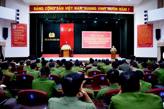 Tăng cường công tác bảo đảm an ninh cơ sở tại Quảng Nam