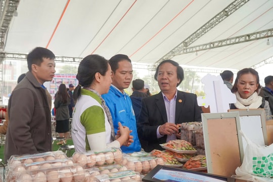 Trưng bày hơn 100 sản phẩm khởi nghiệp, sản phẩm OCOP của thanh niên