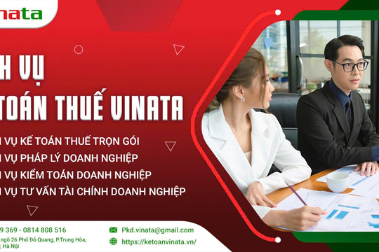 Dịch vụ kế toán thuế uy tín tại công ty kế toán Vinata