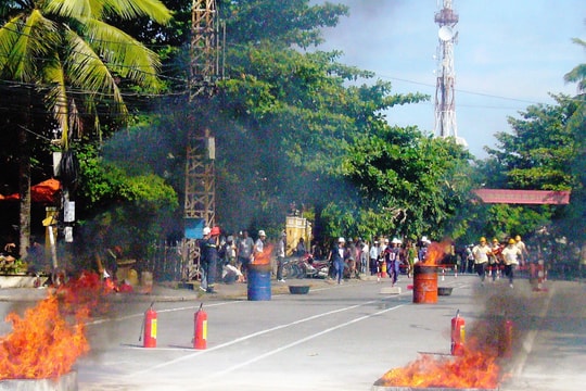 Hội An triển khai công tác phòng cháy chữa cháy dịp tết