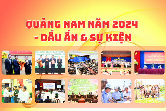 Quảng Nam năm 2024 - Dấu ấn & Sự kiện