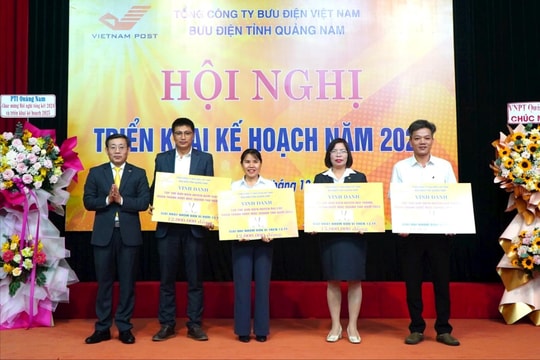 Doanh thu Bưu điện Quảng Nam năm 2024 ước đạt 195,1 tỷ đồng