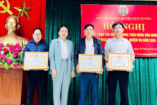 Duy Xuyên có 5.882 hộ nông dân sản xuất, kinh doanh giỏi các cấp