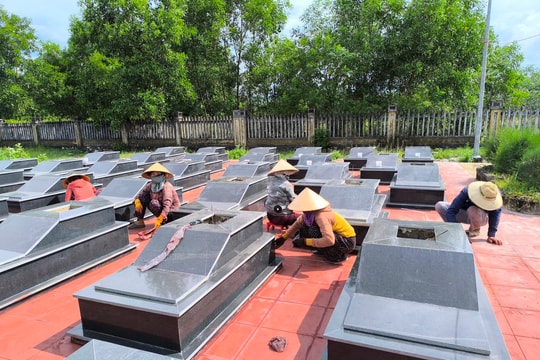 Tất cả công trình ghi công liệt sĩ phải hoàn thành trước ngày 24/3/2025