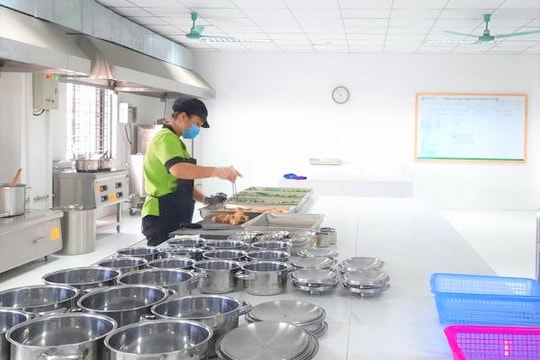 Quản lý bếp ăn tập thể trường học tại Đại Lộc