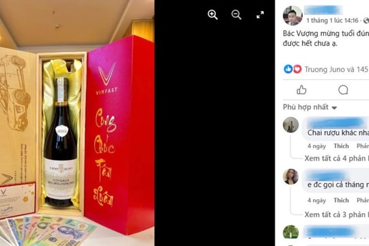 Chủ xe điện VinFast thích thú khoe bộ quà Tết siêu xịn được đích thân tỷ phú Phạm Nhật Vượng ký tặng