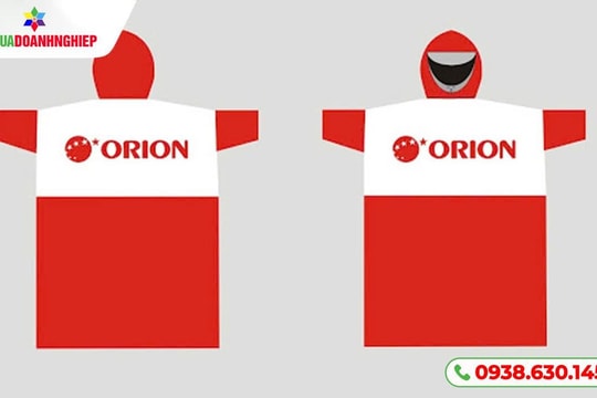 Đặt áo mưa in logo theo yêu cầu tại Đà Nẵng