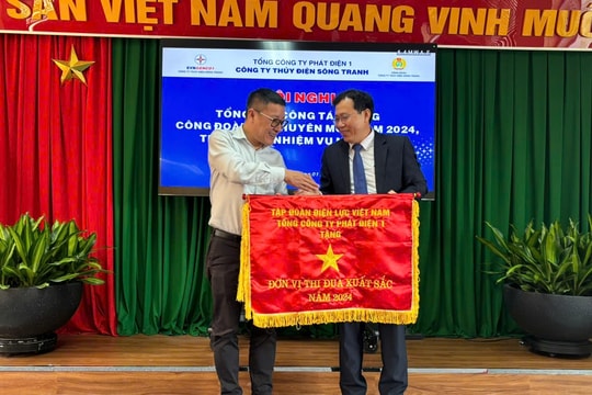 ‏Năm 2024, Công ty Thủy điện Sông Tranh đạt sản lượng điện hơn 683 triệu kWh ‏