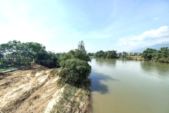 Đại Lộc: 120 tỷ đồng kè khẩn cấp sông Vu Gia qua Ái Nghĩa