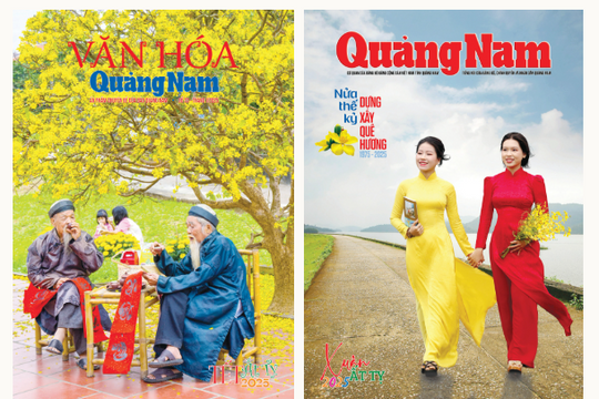 Báo Quảng Nam phát hành bộ ấn phẩm xuân Ất Tỵ - 2025