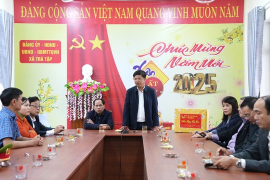 Bí thư Tỉnh ủy Lương Nguyễn Minh Triết: “Trà Tập cần tạo việc làm cho người dân để giảm nghèo bền vững”