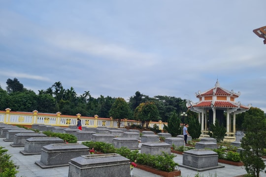 Quảng Nam không để phần mộ nào của liệt sĩ xuống cấp, hư hỏng