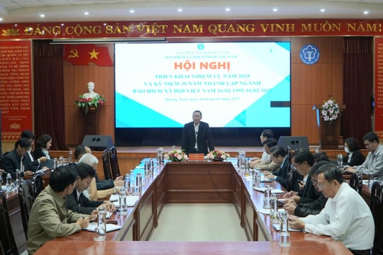 Khởi động năm 2025, ngành bảo hiểm xã hội Quảng Nam chăm lo an sinh