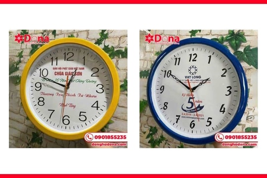 Xưởng đồng hồ Dona - đặt đồng hồ in logo theo yêu cầu tại Đà Nẵng