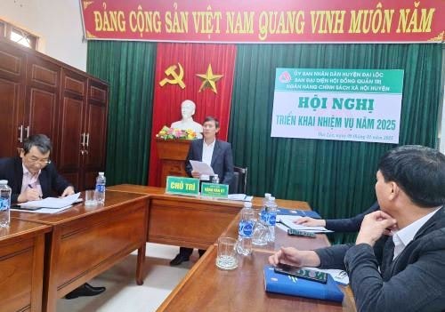 Năm 2024 có 3.699 lượt hộ nghèo và cận nghèo Đại Lộc vay vốn chính sách