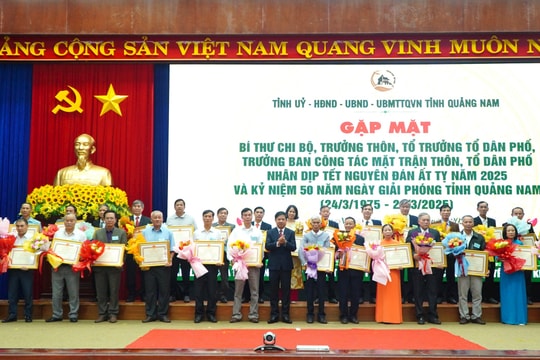 Ủy viên dự khuyết Trung ương Đảng, Bí thư Tỉnh ủy Lương Nguyễn Minh Triết: Cán bộ thôn, tổ dân phố là cầu nối vô cùng quan trọng giữa “ý Đảng - lòng dân”