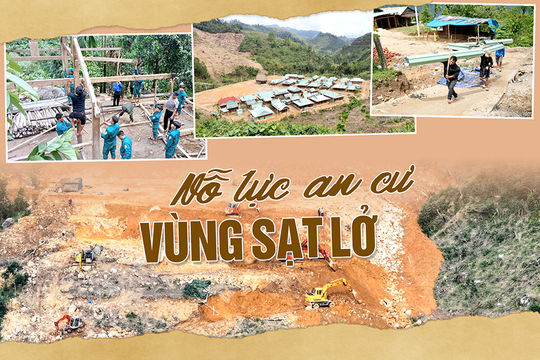 Nỗ lực an cư vùng sạt lở