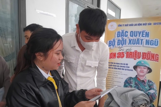 Thăng Bình tư vấn, giới thiệu việc làm cho thanh niên xuất ngũ