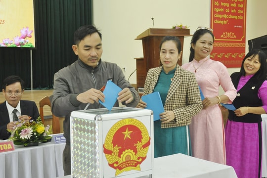 Thị trấn Phú Thịnh có 6 khối phố sau sáp nhập