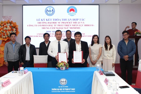‏Trường Đại học Sư phạm kỹ thuật Đà Nẵng ký kết hợp tác với nhiều doanh nghiệp‏