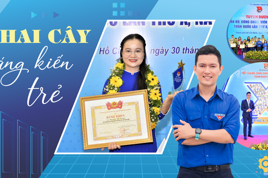 Hai cây sáng kiến trẻ