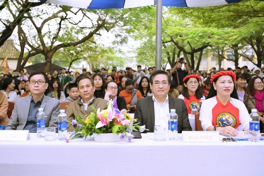 Đặc sắc ngày hội Văn hóa dân gian 2025 của Trường THPT Thái Phiên