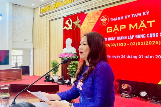 Đảng bộ Tam Kỳ hoàn thành xuất sắc nhiệm vụ năm 2024