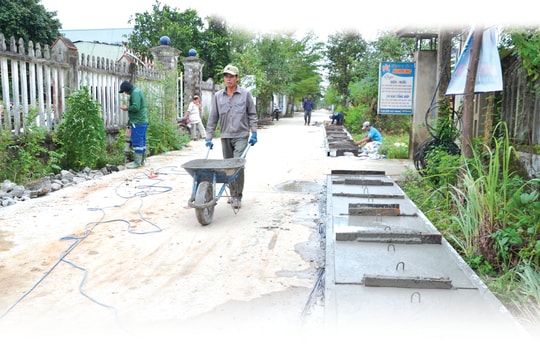 Tươi mới ở nông thôn mới kiểu mẫu