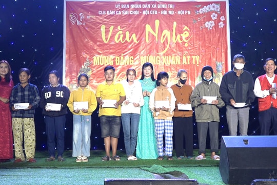 Ra mắt Câu lạc bộ Dân ca bài chòi xã Bình Trị