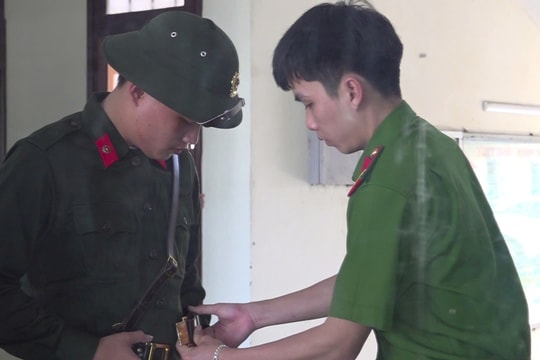 Tuổi trẻ Quảng Nam tự hào tham gia nghĩa vụ Công an nhân dân