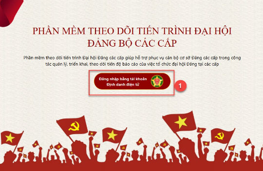 Quảng Nam triển khai phần mềm theo dõi tiến trình đại hội Đảng bộ các cấp trên ứng dụng VneID