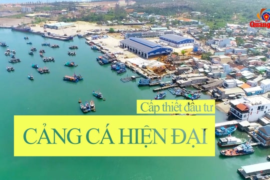 Cấp thiết đầu tư cảng cá hiện đại
