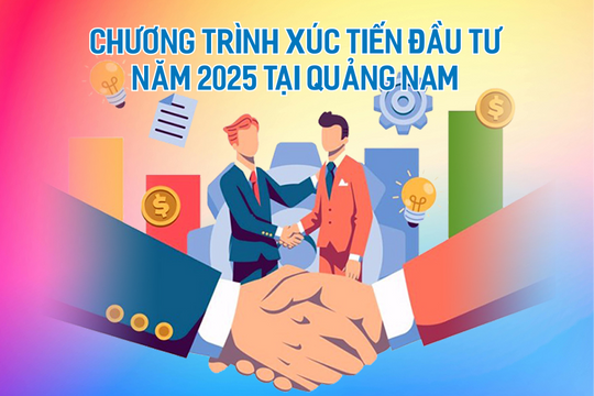 Chương trình xúc tiến đầu tư năm 2025 tại Quảng Nam
