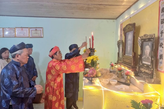 Hội Đông y huyện Quế Sơn tưởng niệm 234 năm ngày mất Hải Thượng Lãn Ông Lê Hữu Trác