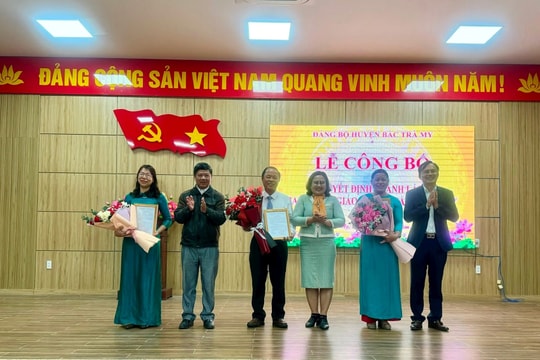 Sắp xếp cơ quan, đơn vị ở Bắc Trà My: Giữ ổn định các đơn vị sự nghiệp