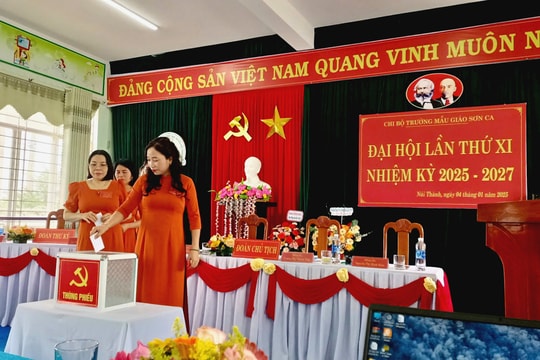 Núi Thành chú trọng tuyên truyền đại hội Đảng các cấp