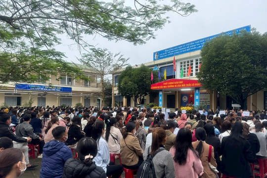 Bắc Trà My tổ chức kỳ thi tuyển dụng viên chức ngành giáo dục