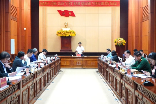 Bí thư Tỉnh ủy Lương Nguyễn Minh Triết: "Cán bộ, công chức tỉnh Quảng Nam phải tiên phong thực hiện Nghị quyết số 57"