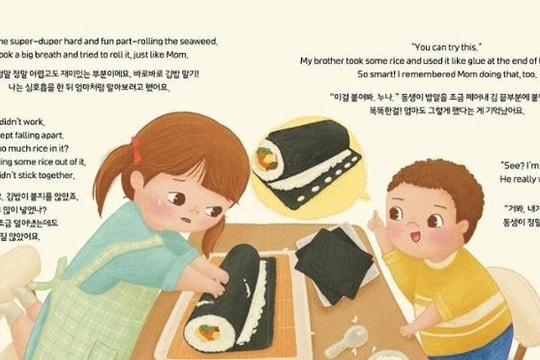 Tôn vinh ẩm thực qua sách tranh