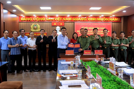 Quảng Nam ký kết bàn giao nhiệm vụ quản lý nhà nước về an toàn thông tin mạng